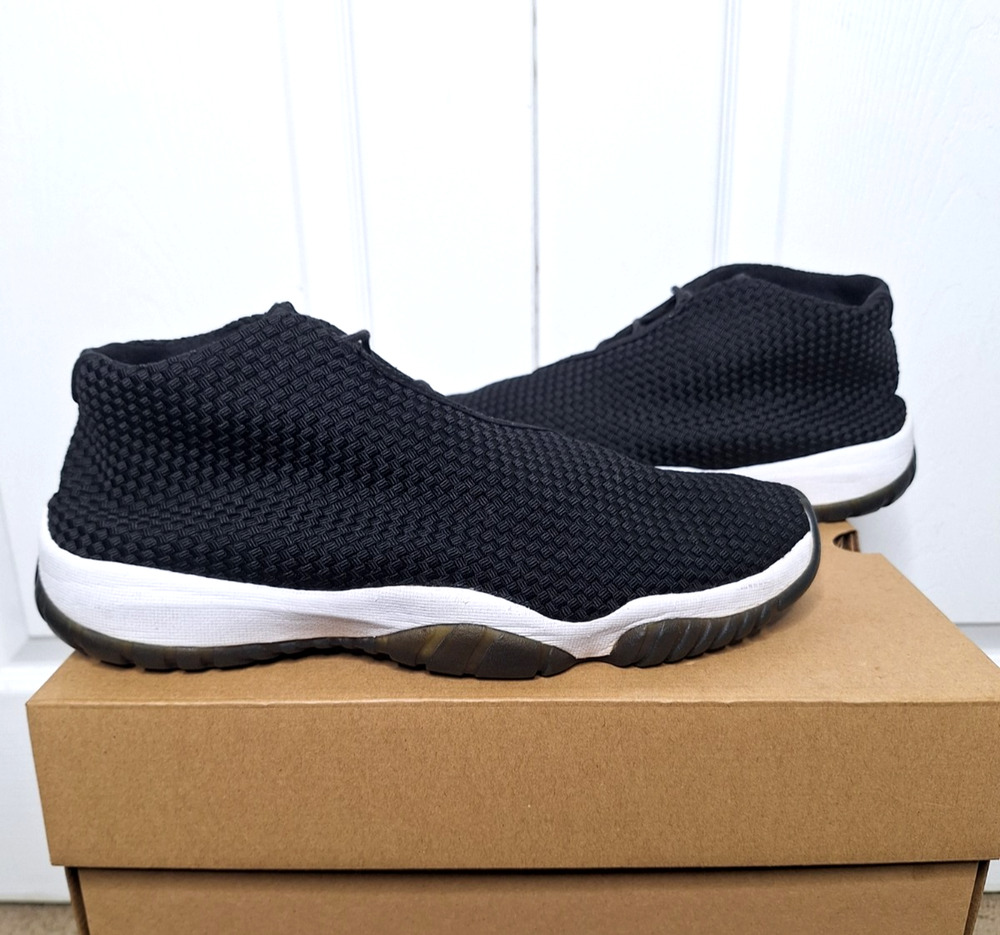 Air Jordan Future Woven Black White 656503 010 size 11.5